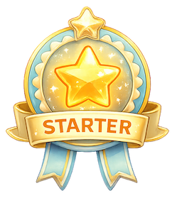 Starter badge